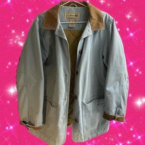 L.L. Bean Baby Blue Barn Coat (Vintage)